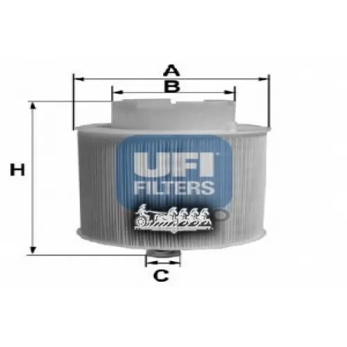 Фильтр Воздушный UFI 27.598.00