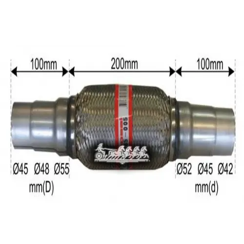 Гофра Глушителя Bosal 