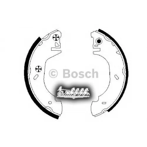 Колодки Тормозные Ford Transit 91-94 Бараб. Bosch 