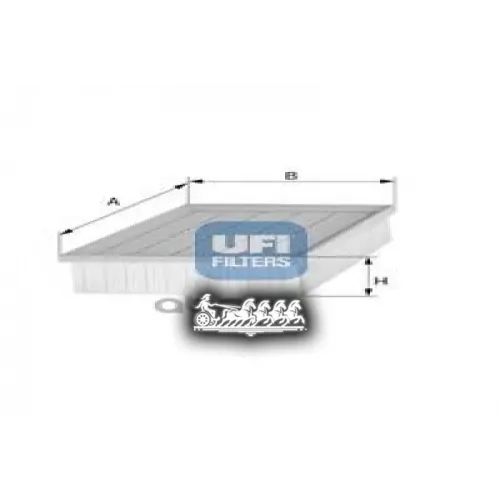 Фильтр Воздушный Audi A4 1.6-3.2 00- UFI 30.162.00