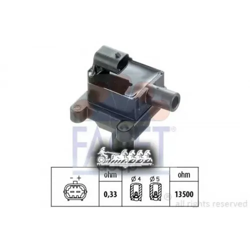 Катушка Зажигания Facet 9.6297