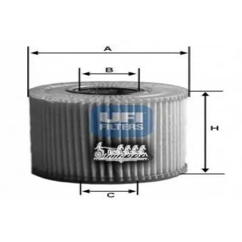 Фильтр Масляный Chrysler/Mb 300C/W204/W211/W164/W251 05- 3.0D UFI 