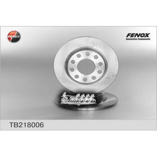 Диск Тормозной Audi A4 1.6-3.0 00-/Vw Passat 4Motion 96-05 Задний D 255Мм. FENOX 