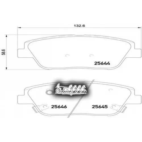 Колодки Тормозные Kia Optima 11- Перед. Brembo 