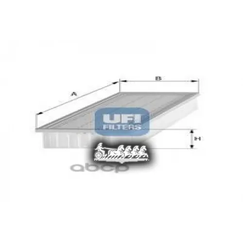 Фильтр Воздушный Vag A3/Polo/Touran 02- 1.4/1.6 UFI 