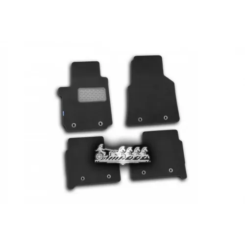 Коврики В Салон Vw Amarok 2010->Пикап4 Шт. (Текстиль) Autofamily 