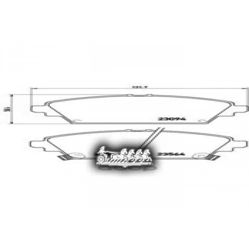 Колодки Тормозные Honda/Nissan Accord/Almera/Primera 99- Перед. Brembo 