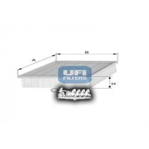 Фильтр Воздушный Lr Discovery 3/Discovery 4/Rr Sport 04- 2.7D/3.6D/4.2/4.4 UFI 