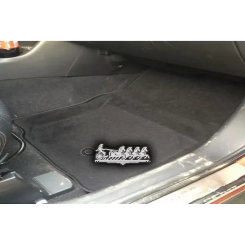 Коврики В Салон Mitsubishi Pajero Sport 2008->Внедорожник 5 Шт. (ТекстильСерые) Autofamily 
