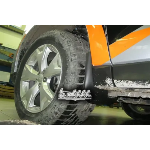 Брызговики Передние Subaru Forester2015-> 2Шт.(Стандарт) Autofamily 