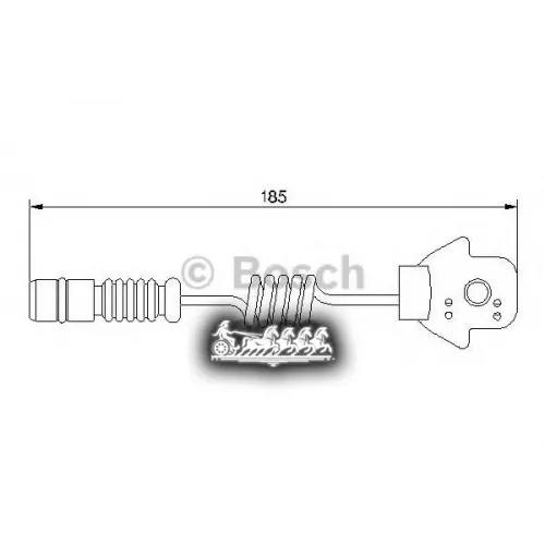 Датчик Износа Торм. Колодок Mb W163 98-05 2.3-3.2 Bosch 