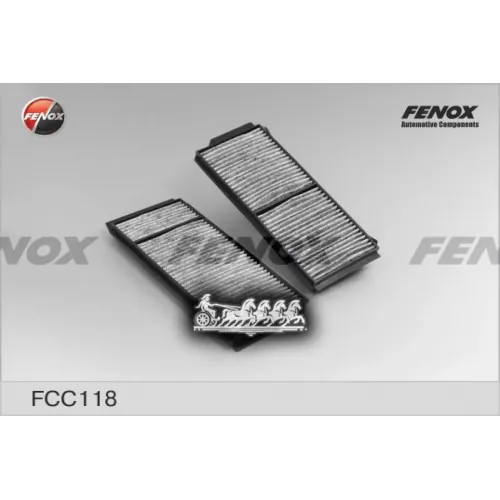 Фильтр Салона Mazda 3/5 03- Угольный (Упак.2шт.) FENOX 