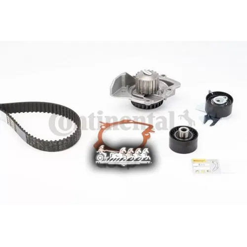 Комплект Ремня Грм Ford/Psa Kuga/Mondeo 4/Expert/Jumpy/C4/Ds4/Ds5 09- 2.0Hdi (С Помпой) Continental 