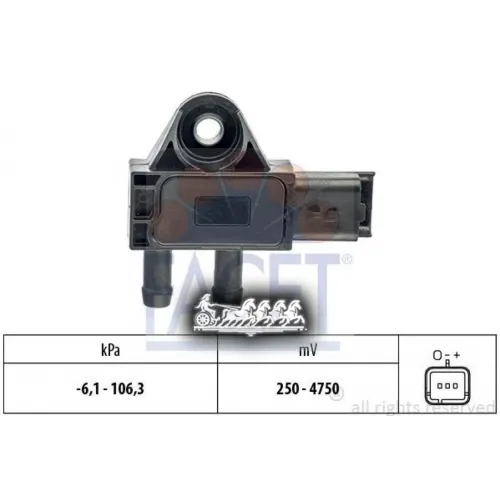 Датчик Давления Воздуха Facet 10.3271