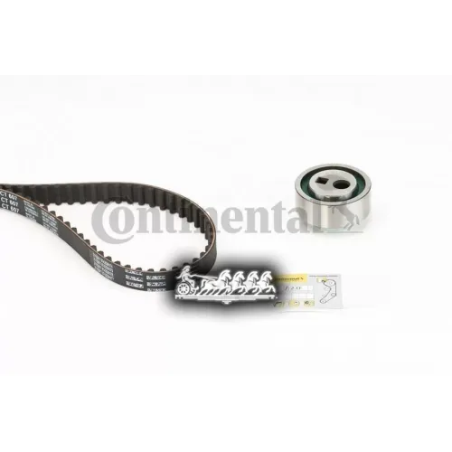 Комплект Ремня Грм Psa Ax/Berlingo/Bx/C15/Saxo/Xsara/Zx/106/205/206/306/307/309/405/Partner 82- 1.3/1.4 Continental 