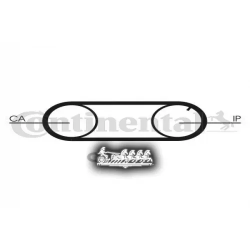 Комплект Ремня Грм Vag/Volvo 100/Lt/740/760/940/960 -96 2.0 D/2.4 D Continental 