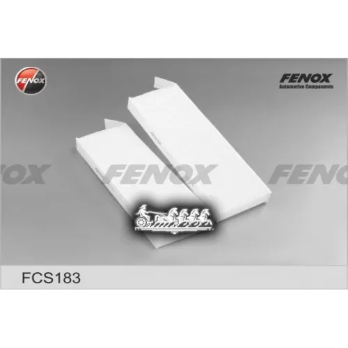Фильтр Салона Citroen Berlingo/С4/Peugeot Partner 08- (Упак.2шт.) FENOX 