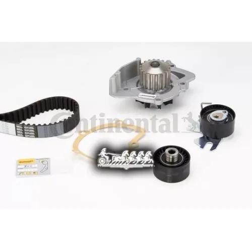 Комплект Ремня Грм Ford/Psa Focus 2/Mondeo 4/Expert/Jumpy/C4/C5 04- 2.0 Tdci (С Помпой) Continental 
