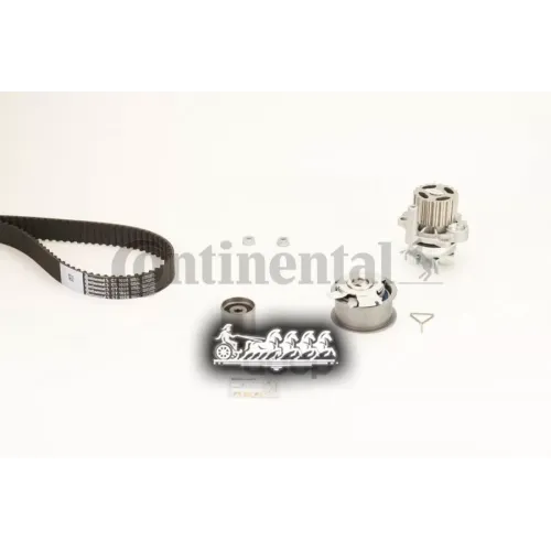 Комплект Ремня Грм Vag A4/A6/Fabia/Octavia/Bora/Golf 4/Golf 5/Multivan/Passat/Transporter 98- 1.4-2.0 D (С Помпой) Continenta...