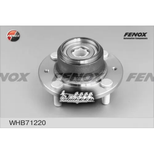 Ступица С Подшипником Chevrolet Aveo Ii T250/255/Spark Iii M300 05- Зад. FENOX 