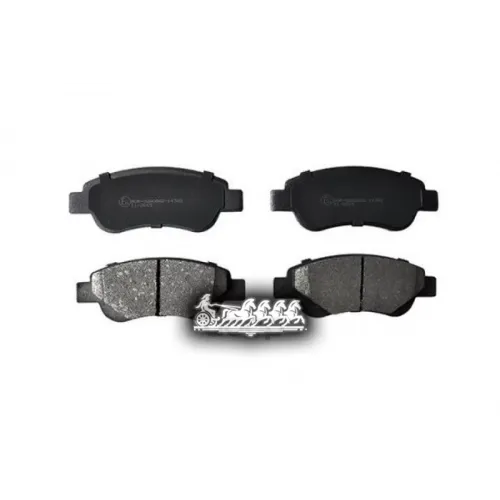 Колодки Тормозные Psa C1/107/108 05- Перед. ASAM-SA 