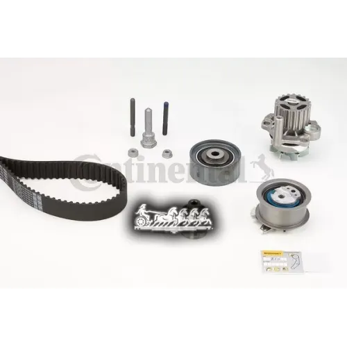 Комплект Ремня Грм Vag A4/A6/Octavia/Golf 5/Jetta 3/Passat 03- 2.0 D (С Помпой) Continental 