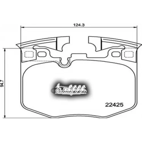 Колодки Тормозные Bmw 3(G20)/X3(G01/F97) 18- Перед. Brembo 