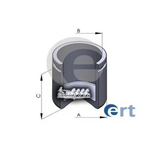 Поршень Суппорта D=45Mm Ert 151152-C