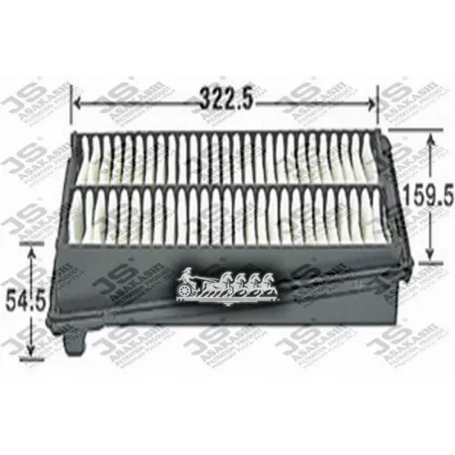 Фильтр Воздушный Honda Accord 98- 3.0 JS Asakashi 