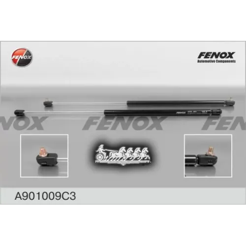 Амортизатор Кр. Багажника Uaz 390945-901 Еврокрепление L 800, L 450, 1000N FENOX 