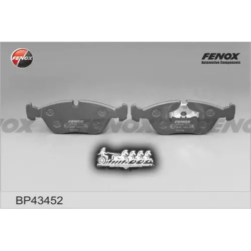 Колодки Тормозные Volvo 850/S70/V70 91-00 Передние FENOX 