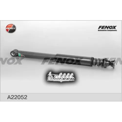 Амортизатор Nissan Note 06- Зад.газ. FENOX 
