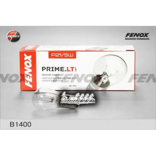 Лампа P21/5W 12V FENOX 