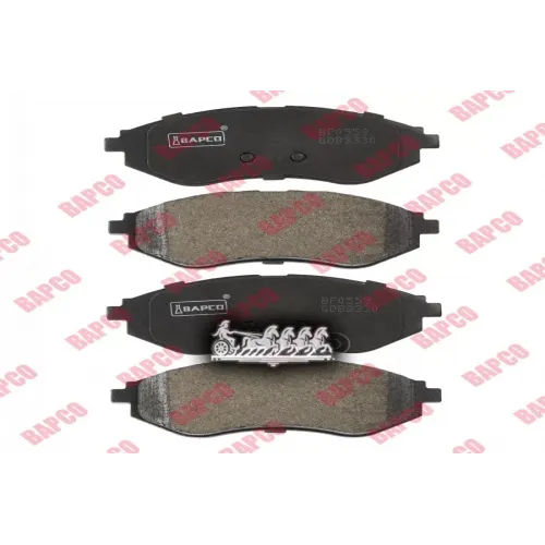 Колодки Тормозные Chevrolet Aveo (T200/T250,T255) 06-,Kalos 05- Перед. BAPCO 