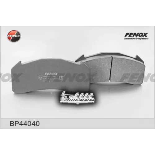 Колодки Тормозные Volvo Fl 180. 220. 250. 00- Перед.диск. FENOX 