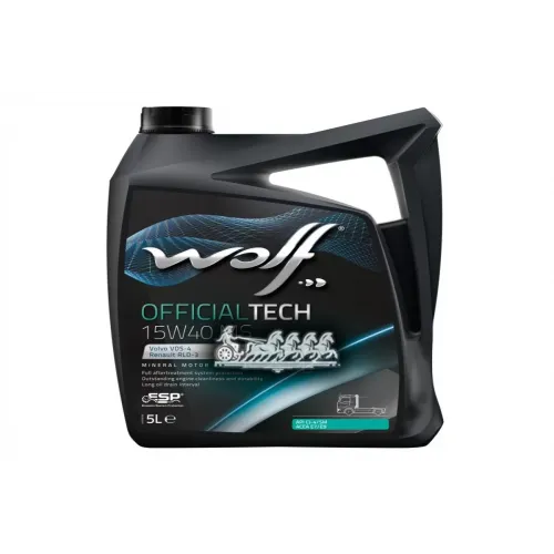 Wolf Масло Моторное Officialtech 15W40 Ms 5L