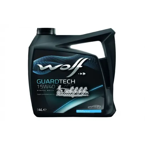 Wolf Wolf Guardtech 15W40 Sl/Cf A3/B4 Масло Моторное Полусинт. (4L)