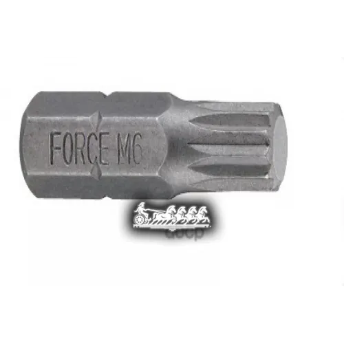 Бита Spline М10 L=30Мм 1/2Dr FORCE 