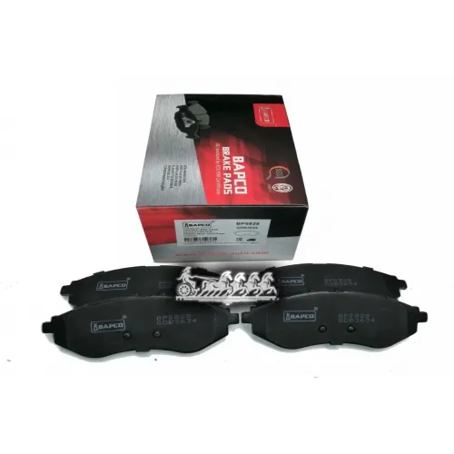 Колодки Тормозные Chevrolet Aveo 06- 1.2-1.4 Перед. BAPCO 