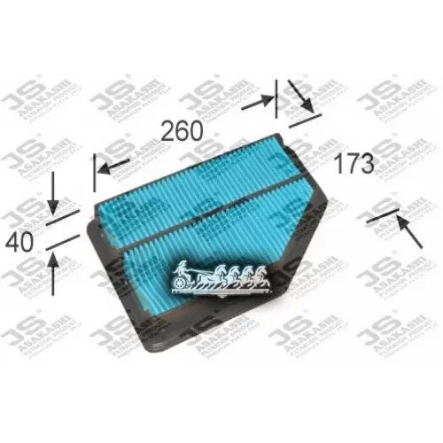 Фильтр Воздушный Honda Crv 07- 2.0 JS Asakashi 