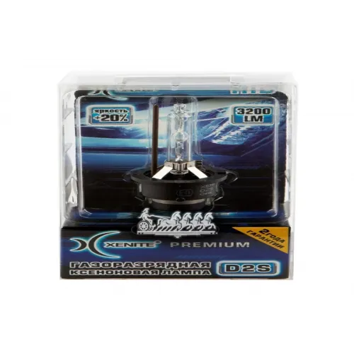 Ксеноновая Лампа D2s Premium Яркость +20 (5000К) (Упаковка 1 Шт.) Xenite 