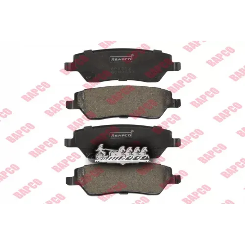 Колодки Тормозные Lada/Nissan/Renault Largus/Micra Iii 03-10/Note/Captur/Clio Iii,Iv/Duster/Kangoo Перед. BAPCO 