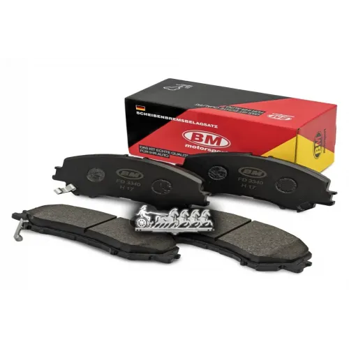 Колодки Тормозные Renault/Nissan Qashqai 06- 1.6/2.0 Пер. BM-Motorsport 