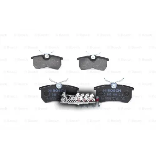 Колодки Тормозные Ford Focus 1 -04 Задн. Bosch 