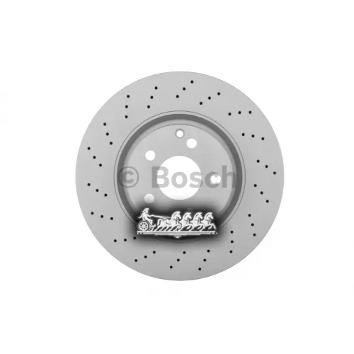 Диск Тормозной Mb W221 05- Перед.вент. Bosch 