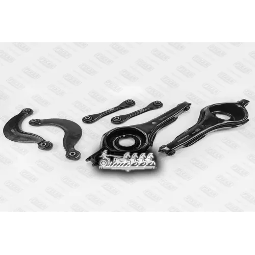 Комплект Подвески Ford Focus 1/C-Max 99- Задн. (6 Рычагов+Крепеж) FIXAR 