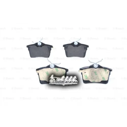 Колодки Тормозные Psa Berlingo/Partner/3008 08- Задн. Bosch 