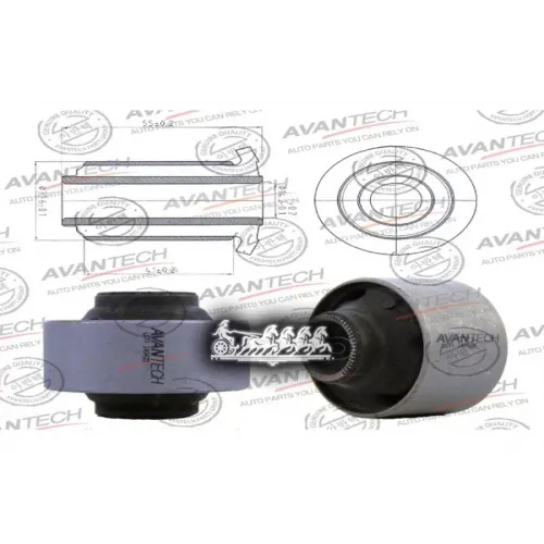 Сайлентблок Рычага Toyota Corona/Caldina -98 Перед. AVANTECH 