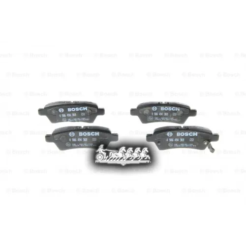 Колодки Тормозные Nissan Navara/Pathfinder 05- Задн. Bosch 