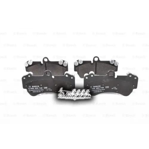 Колодки Тормозные Porsche/Vw Cayenne/Touareg Перед. Bosch 